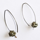 10-12mm Natural Pyrite – Titanium Earrings.jpg