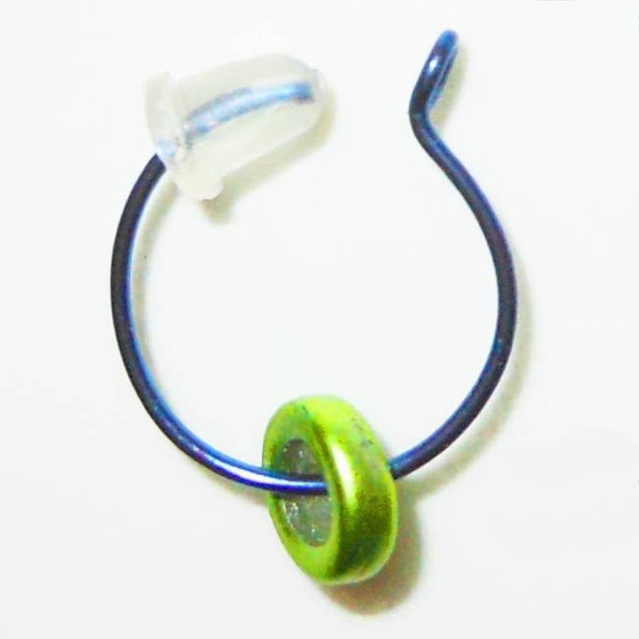 Niobium Post and Hoop Earrings