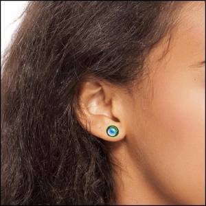 Niobium Post Earrings